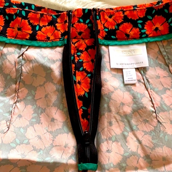 ETT TWA by Anthropologie Virginie Ruffled Wide-Leg Trousers - Picture 13 of 16